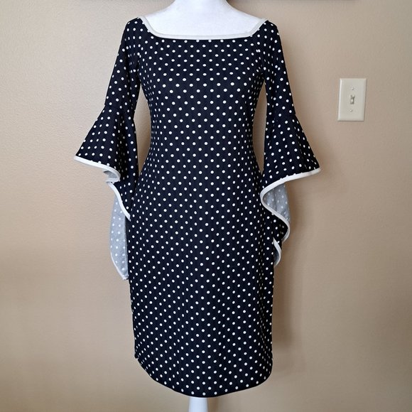 Olivia Matthews Polka Dot Dress - Picture 1 of 3